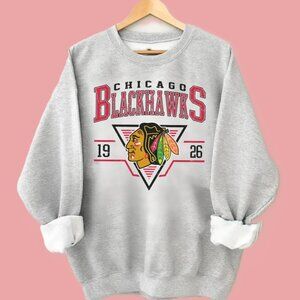 Chicago Hockey Shirt, Chicago Hockey Sweatshirt, Chicago Hockey Crewneck